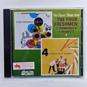 The Four Freshmen 5 Trombones 5 Trumpets CD Vocal‎ Jazz 24 Tracks 1996 CCM-016-2